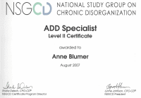 ADD Specialist Certificate
