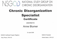 CD Specialist Certificate