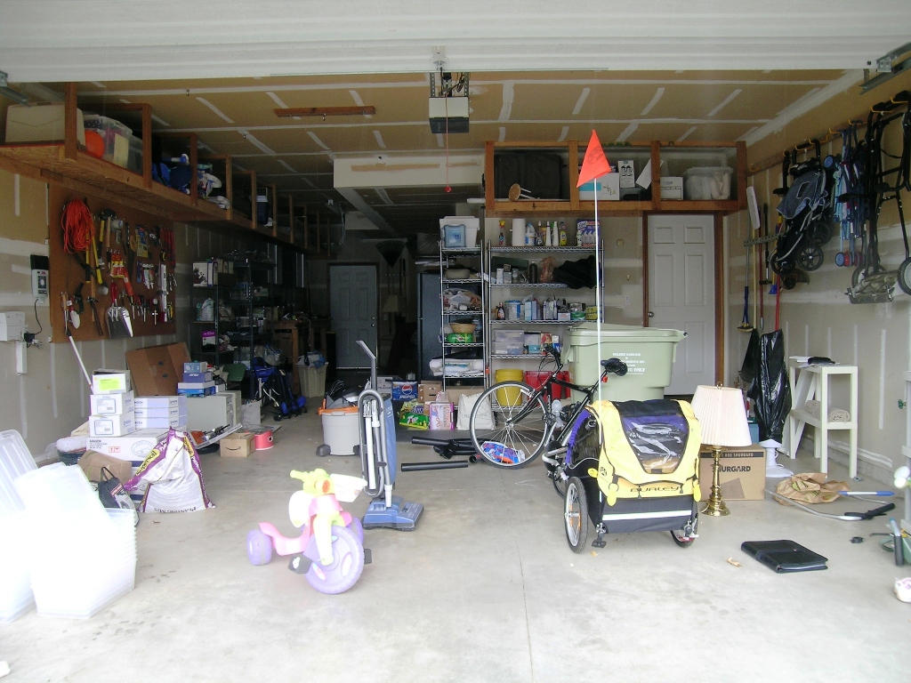 Photo of Garage Organization Before 1