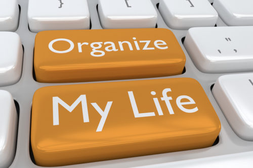 Photo of Organize My Life words