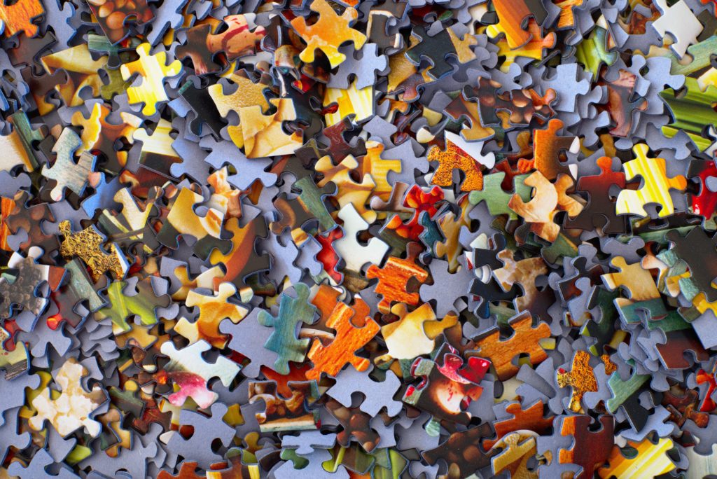 Picture of puzzle pieces